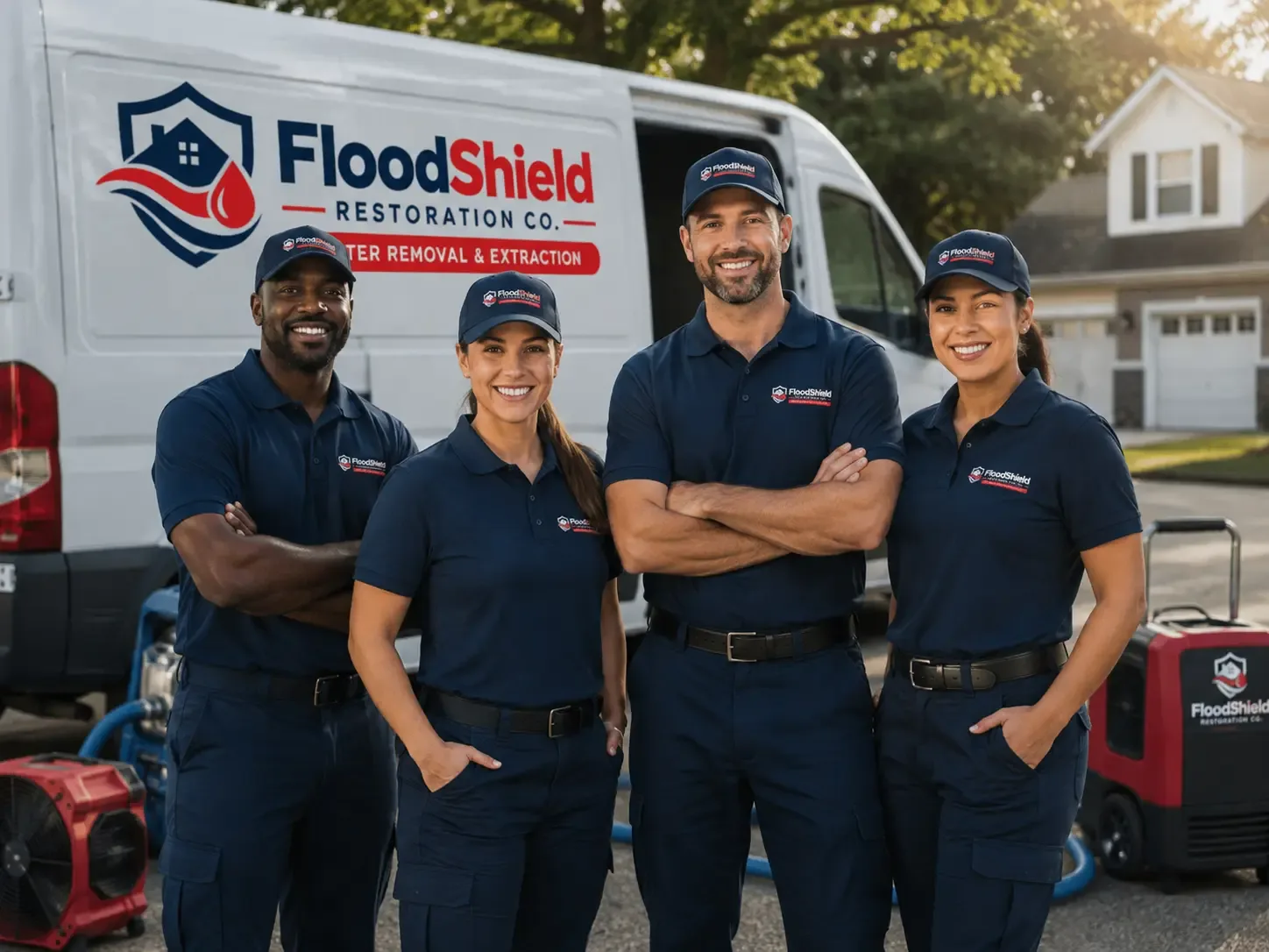 Flood Damage Restoration company in Belmont, CA
