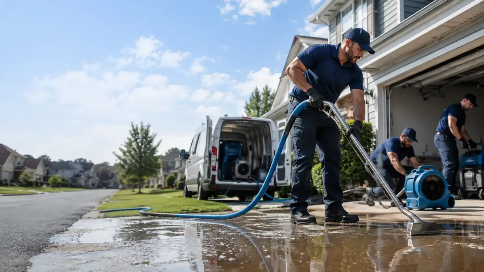 Flood Damage Restoration in Belmont, CA